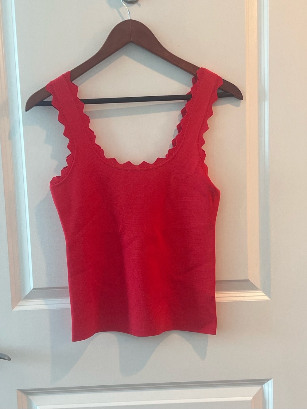 TUCKERNUCK Cherry Ric Rac Compression Tank - Picture 2 of 16